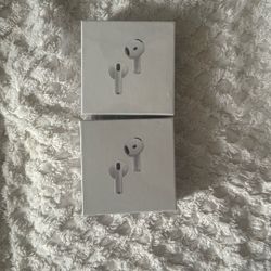 2 Brand New Air Pod Pros 4 Gen