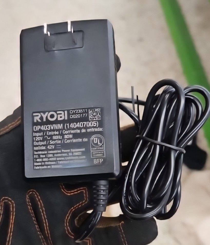 Ryobi Charger Cord