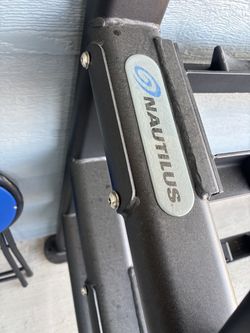 Nautilus dumbbell rack for