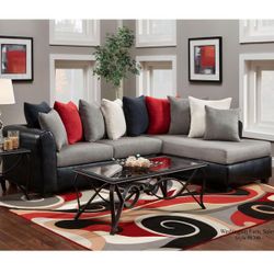 New grey sectional! Other couch and Loveseat saves here