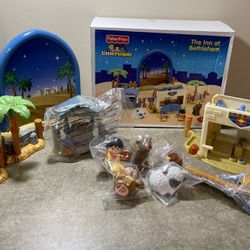 Fisher Price Little People The Inn At Bethlehem 100% Complete