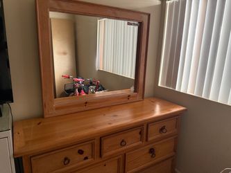 Dresser with Mirror