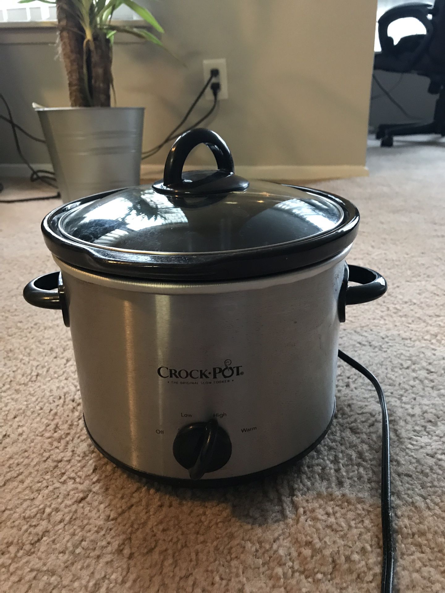 Crock pot SCR300-SS 3 quart manual slow cooker