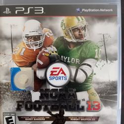 NCAA FOOTBALL 13 FOR PS3  (GAME CASE ONLY)