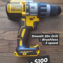 Dewalt Brushless XR 20v Drill