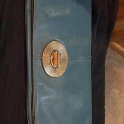 💎 Coach Madeline Clutch – Teal – Great Condition 💎