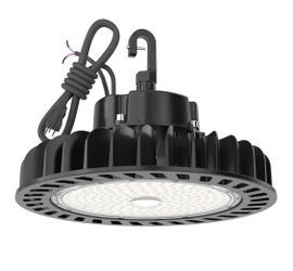 HYPERLITE UFO Led High Bay Light 150W 21,750lm 5000K 1-10V Dimmable High Bay Led Lights UL Listed US Hook 5' Cable Led High Bay Lights Alternative to 