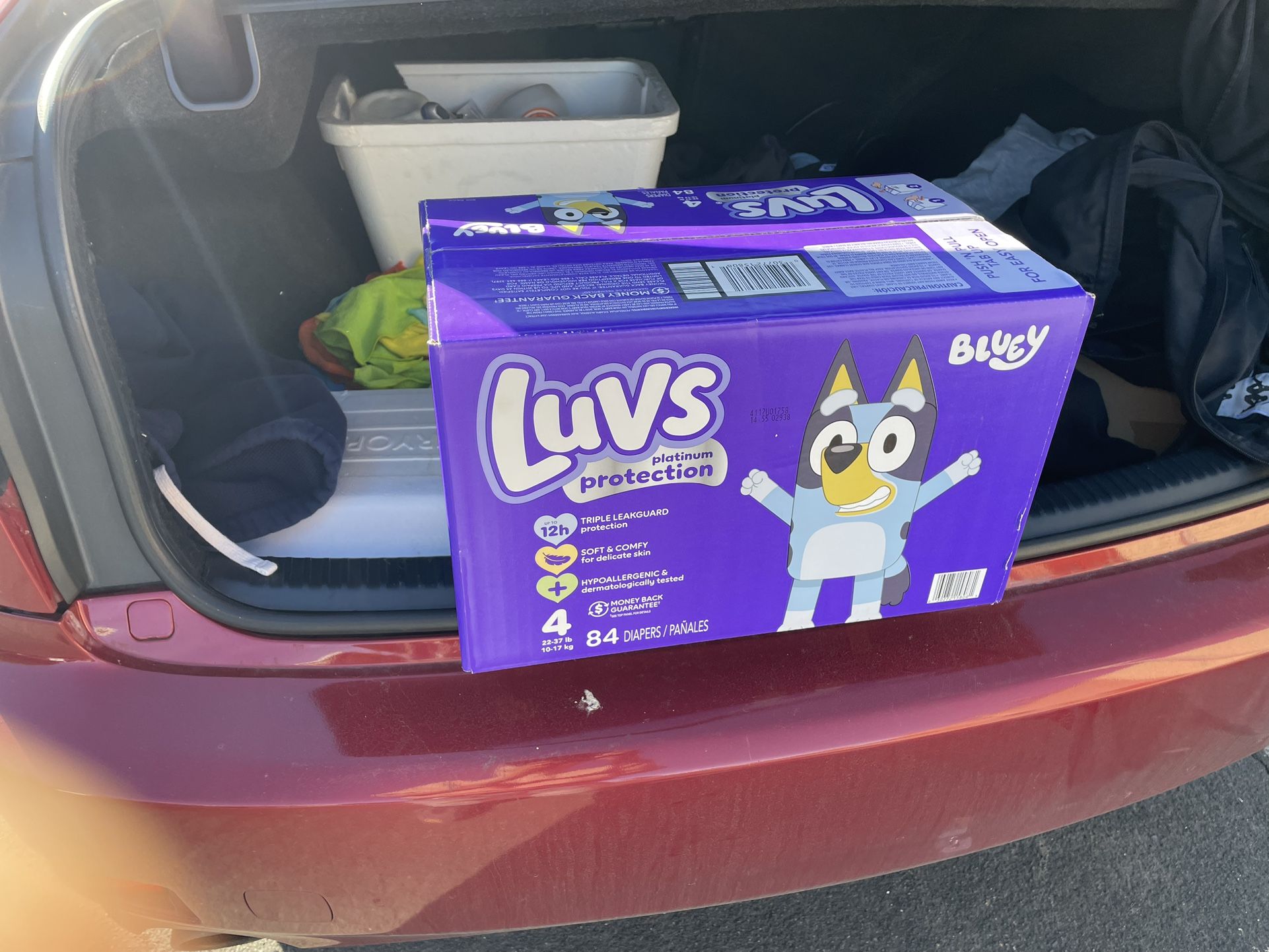 Blue pampers Brand New Never Opened $20