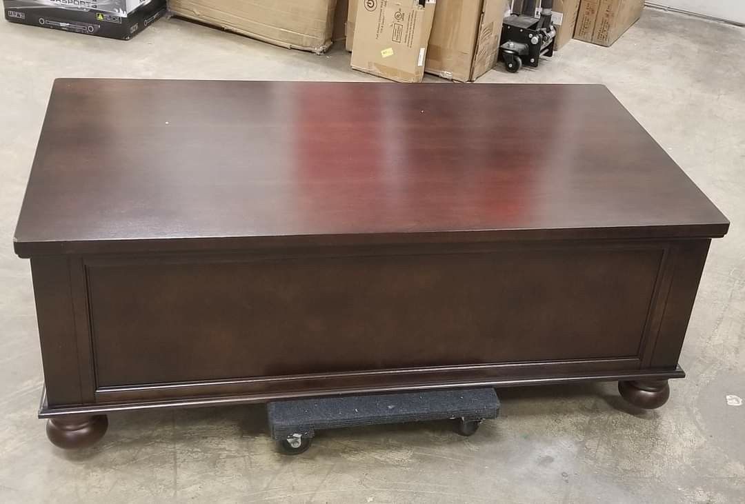 Signature Design by Ashley Porter Rectangular Cocktail Table, 28"L x 52"W x 19"H $245 FIRM