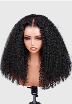 Curly Lace Front Wig-100% Human Hair