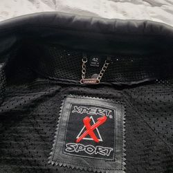 Xpert Sport Leather Motorcycle Jacket