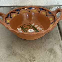 4  Larrge Authentic Mexican cazuelas 