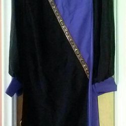 Priest Robe - Halloween? - 2 pc. - Purple & Black