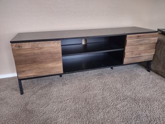  Mid-Century Modern TV Stand and Entertainment Center 