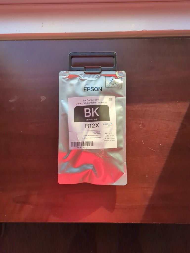 Epson R12X Black Ink Pack High Capacity EcoTank