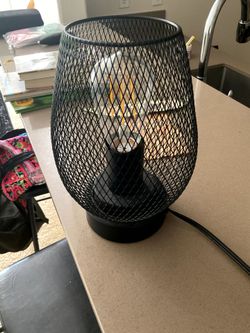 Cage Table Lamp