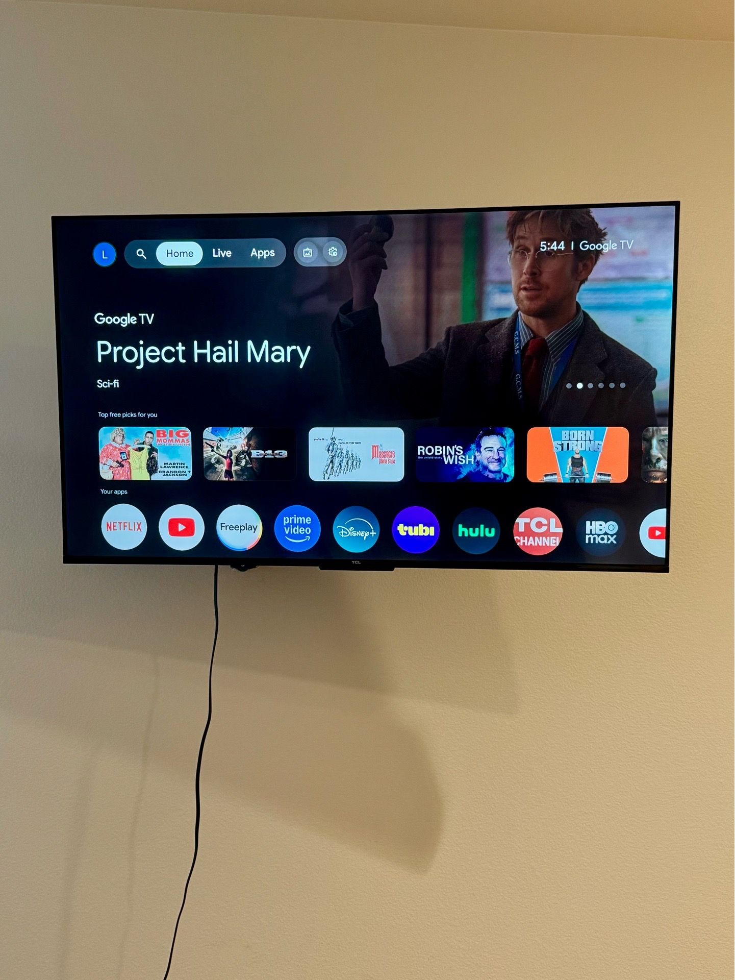TCL 50" 4K Google TV Dolby Vision Great Condition