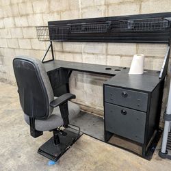 Price Reduced!!!Heavy Duty Desk With A Chair 