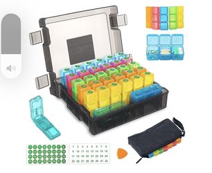 Organized Medication Management, Simplified: Designed for individuals managing multiple medications or supplements, the 3-compartment design ensures c