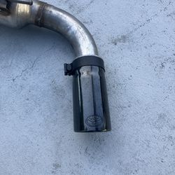 2025 Toyota Tacoma Exhaust Muffler With OEM Black Chrome Tip