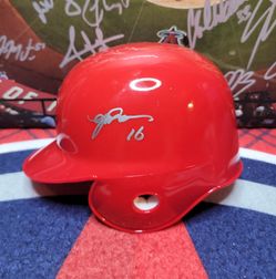 Autograph Mini Helmets Angels Yusei Kikuchi
