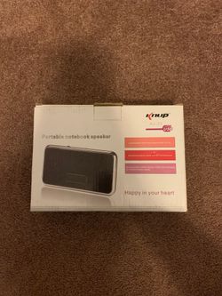 Portable Notebook Speaker