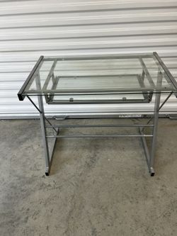 Glass Desk