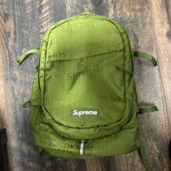 SUPREME 17SS Cordura Backpack Rucksack olive