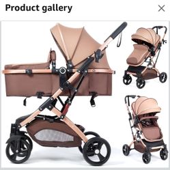 ANNA QUEEN 2 in 1 Convertible Baby Stroller Lightweight Stroller Newborn