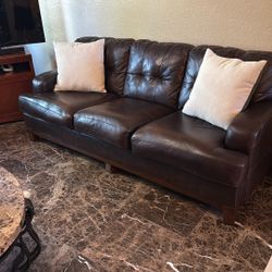 Leather Couch