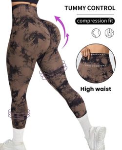 SHEIN Brown Leggings Size XL