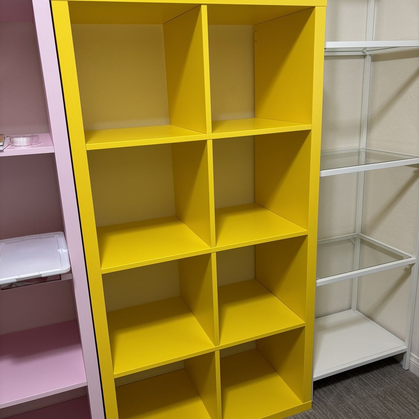 IKEA Kallax Shelf Yellow for Sale in Las Vegas, NV - OfferUp