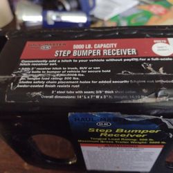 Receiver Hitch Attaches To The Bumper That Has The Three Ball Hitch Holes Bolts On