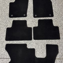 2016-2026 Dodge Durango OEM Black Floor mats