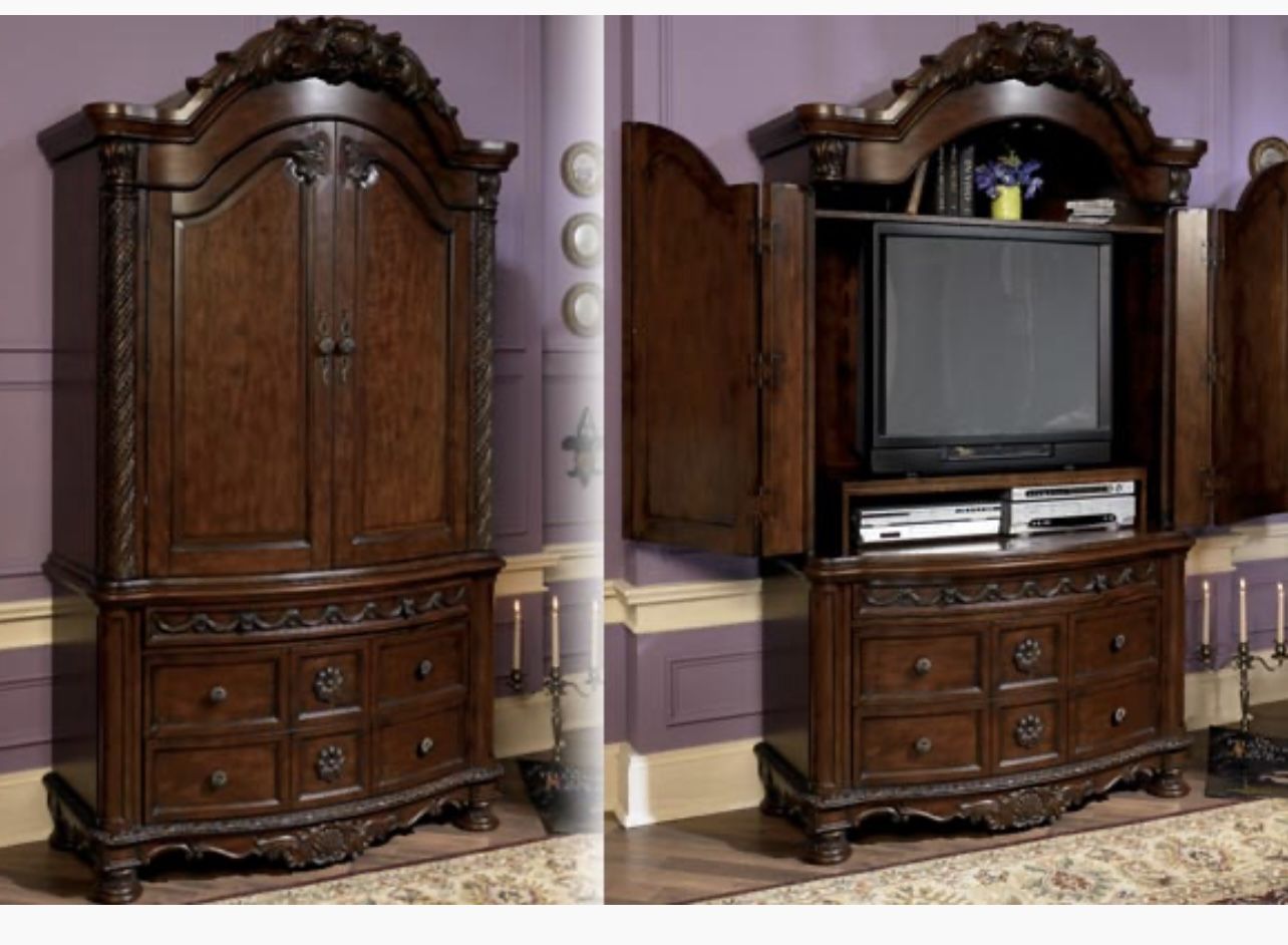 Ashleys North Shore Collection Armoire