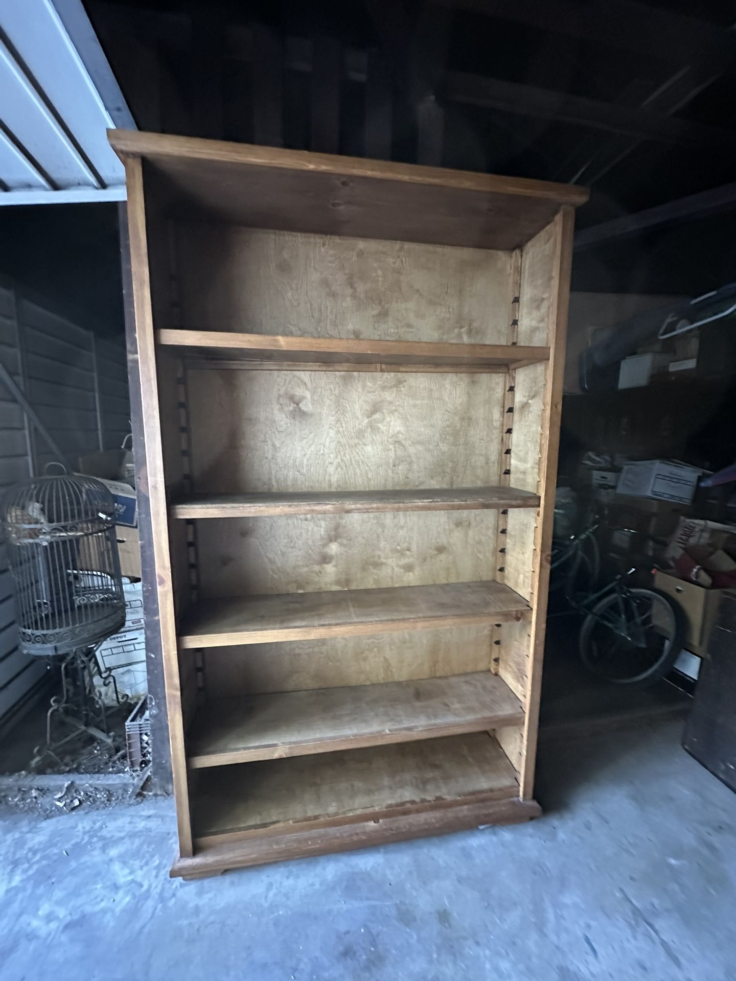 Nice Wooden Shelving Unit