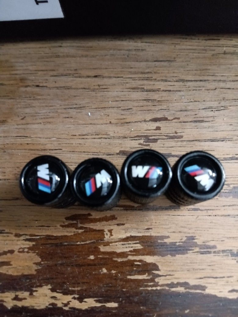 Bmw Tire Air Caps Authentic New