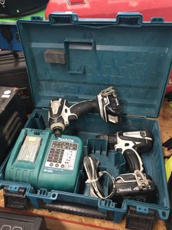 Makita drill and impact
