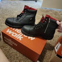  steal toe boots Womens