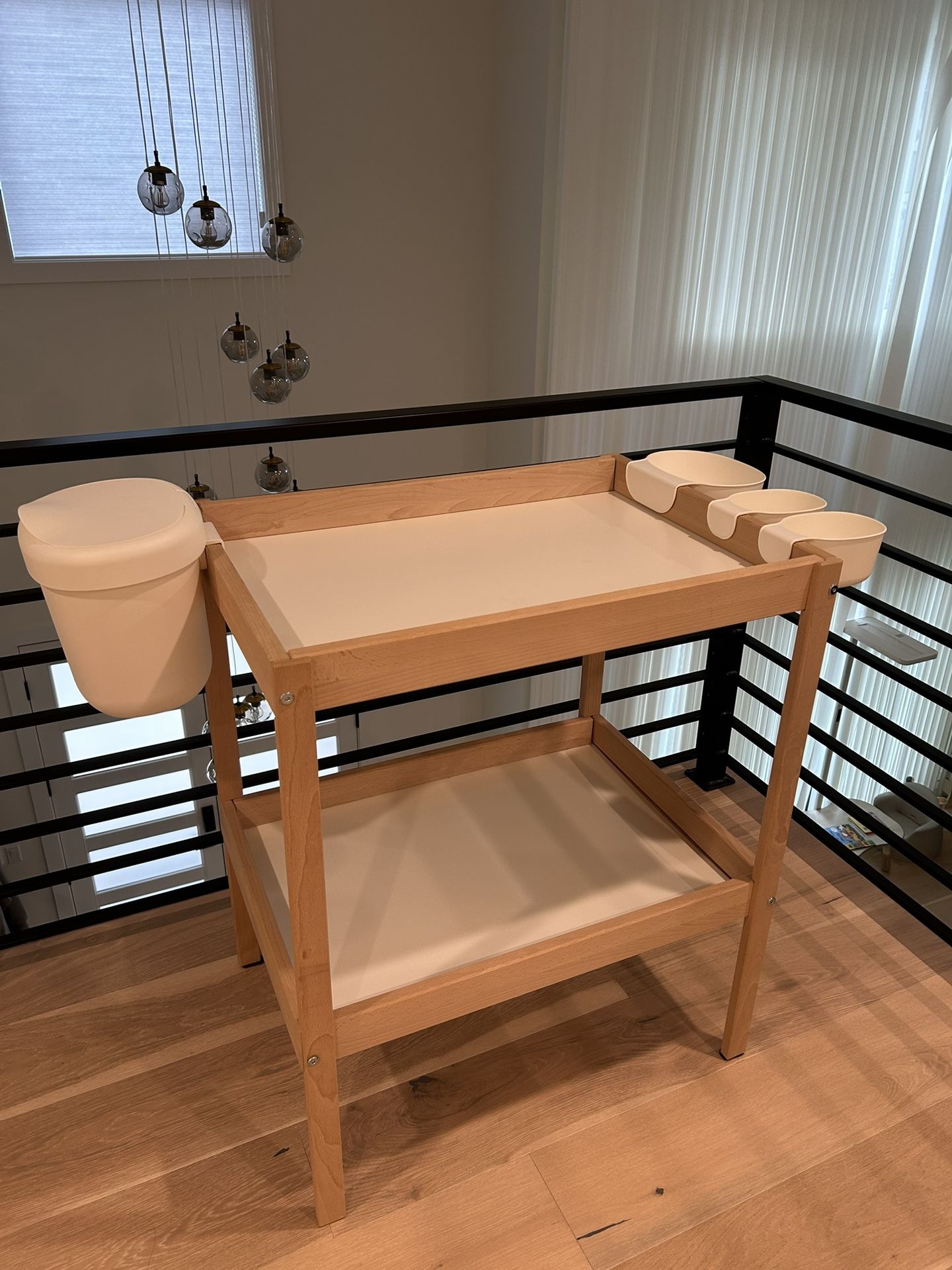 Ikea Changing Table With Accessories