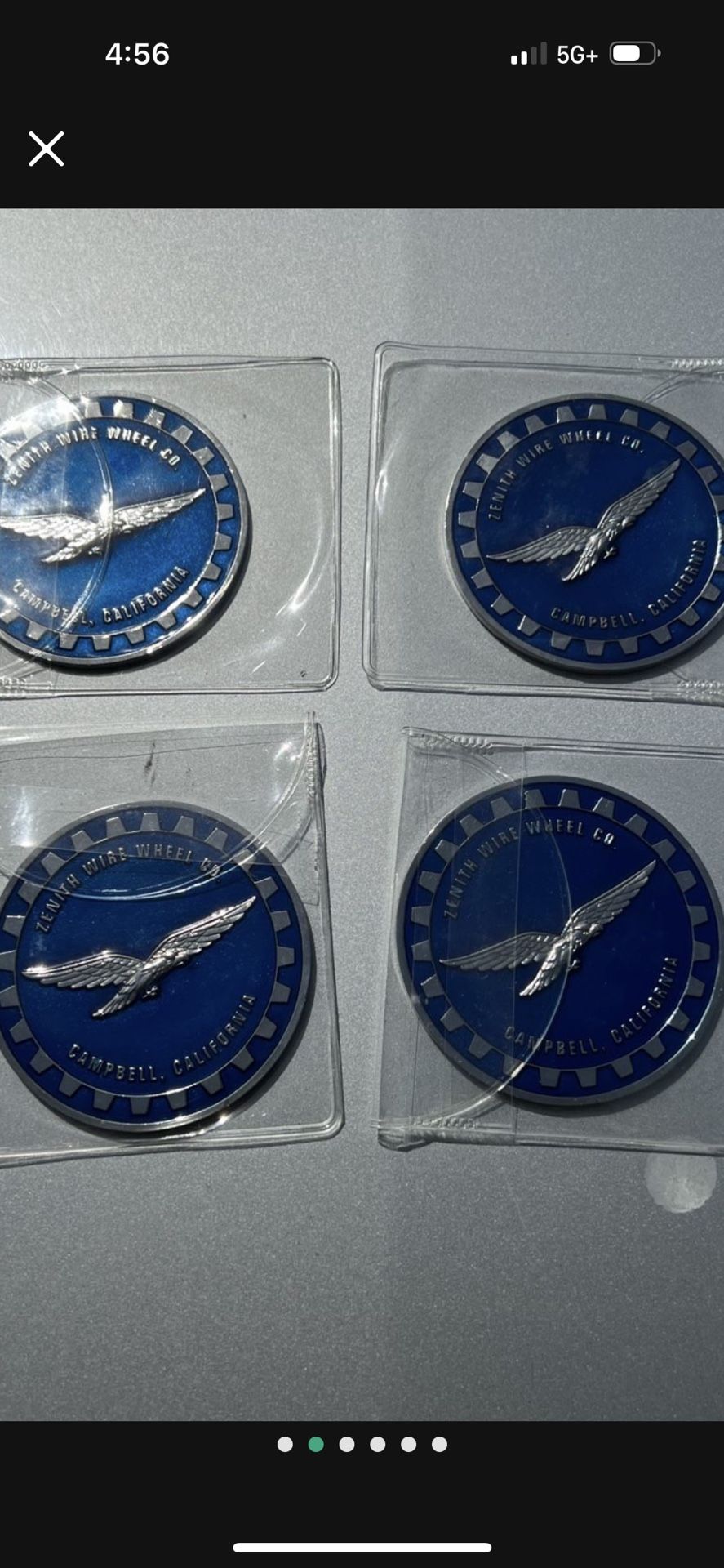 Set of 4 spinners chips 