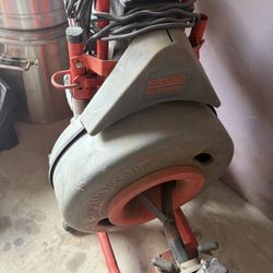 Ridgid 60052 K-7500 Heavy Duty Sewer Drain Snake, 100 Ft Cable, 150 Ft Drum
