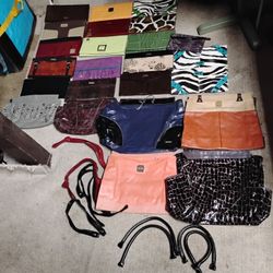 Lot of 33-Piece Miche Reese Incomplete Handbag/Purse and Handles Assortments