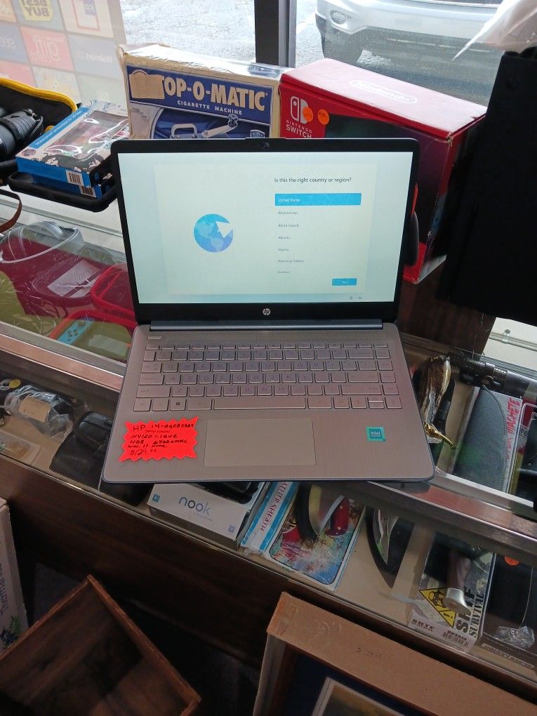 Hp 14" Laptop 14-dq0803ds 4gb/64gb Win 11