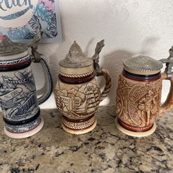 Avon Collector Steins