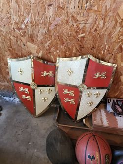 Cosplay Sword And 2 Shields