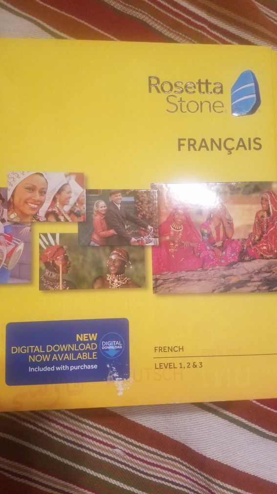 Never used Rosetta stone French