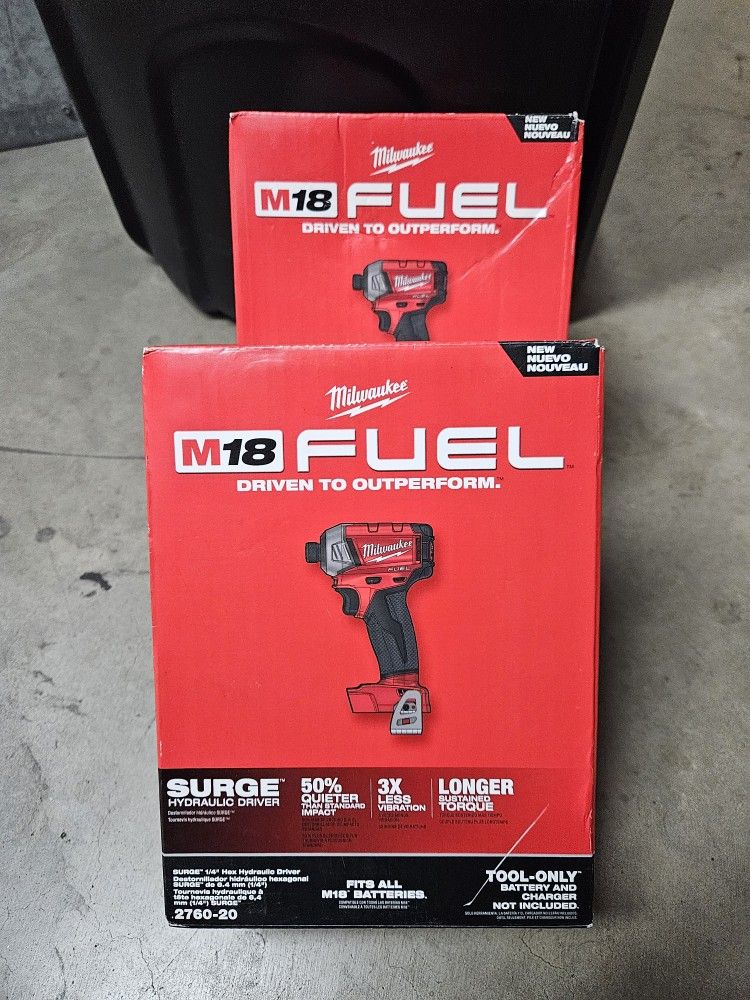 MILWAUKEE M18 FUEL HYDRAULIC IMPACT 1/4"