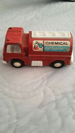 Tootsie toy 1970 chemical extinguisher 1/64