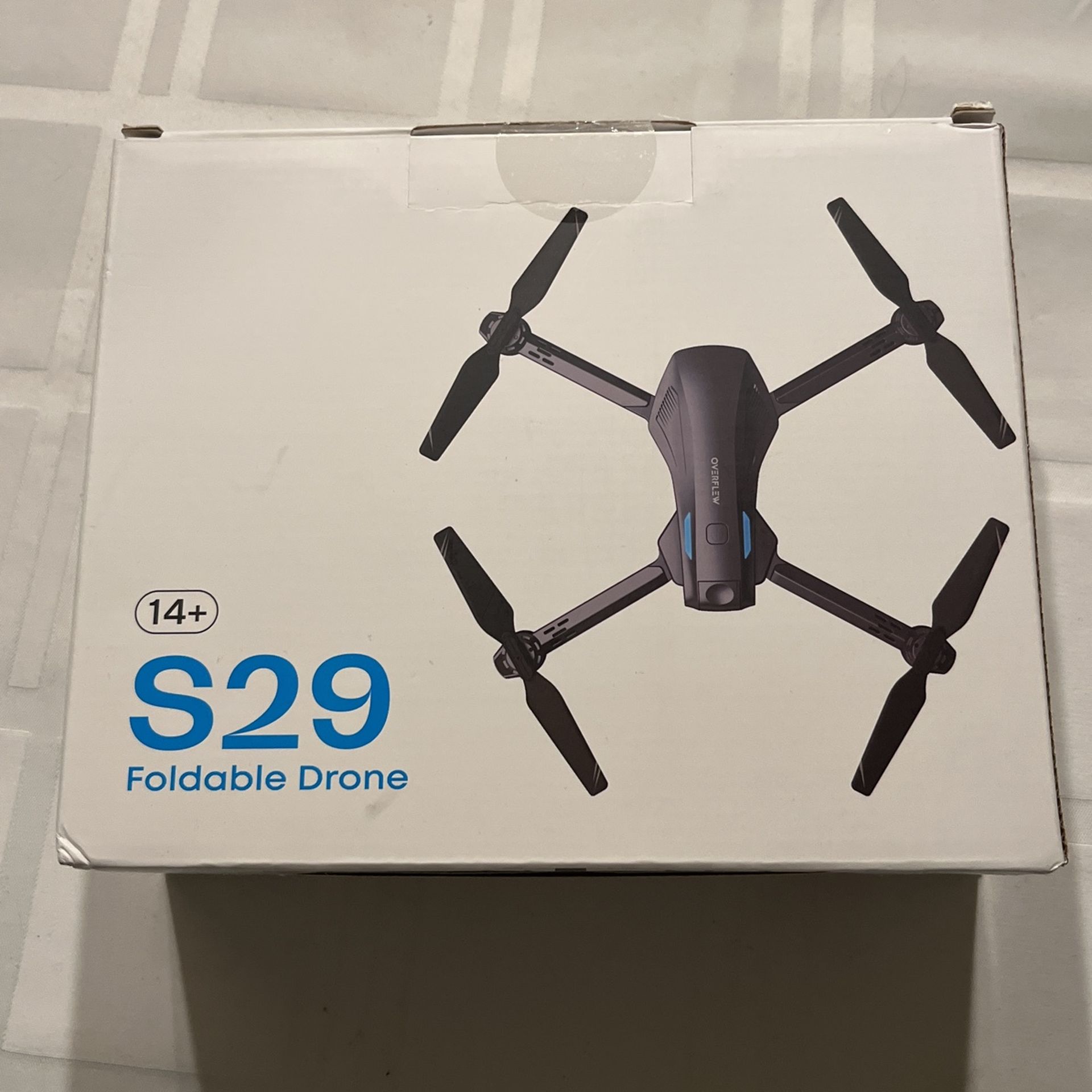 NEW IN BOX NEVER OPENED S29 FOLDABLE DRONE WITH C.AMERA